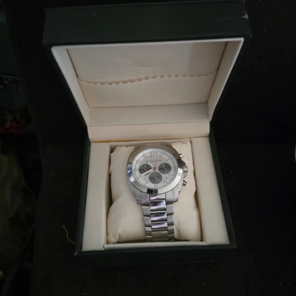 Michael Kors Other - Michael kors watch unisex NWOT steel color 8242 style all links final price